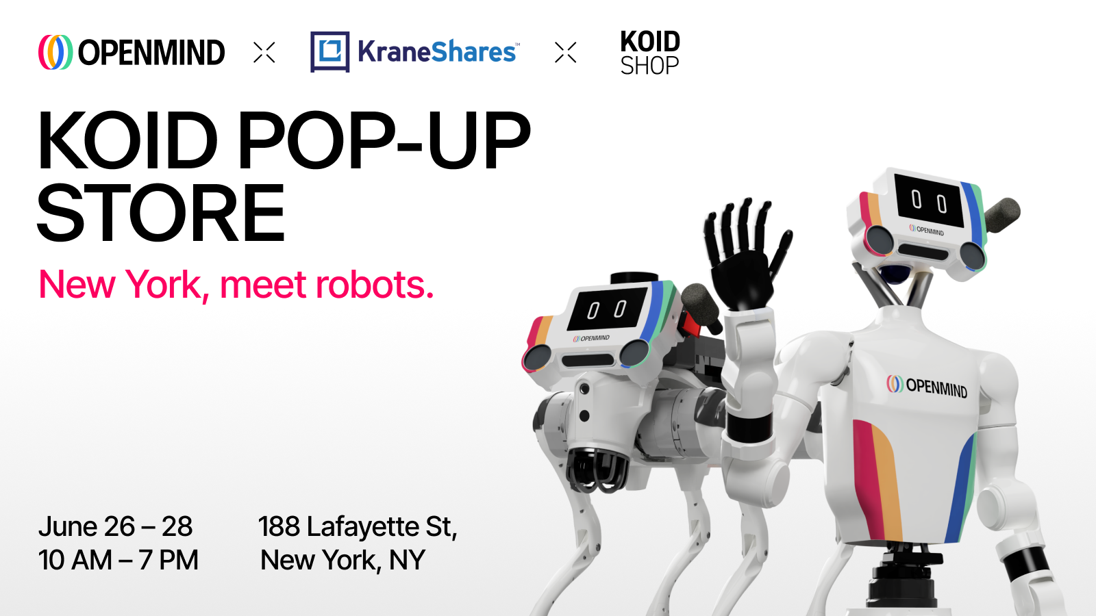 BotPop pop-up store, preorders open